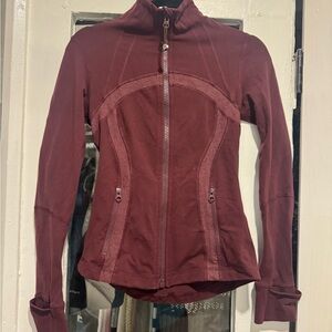 Lululemon Athletica Deep Red Utility Jacket